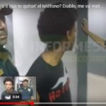 San Francisco de Macorís.- Atracador: «¿Fue a ti que te quitan’ el teléfono? Diablo, me va’ meter tú al medio, ¡Diaabloo!».