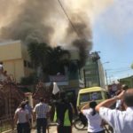 Fuego consume clínica Jacobo en Cotuí