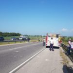 [Video] 70 turistas que viajaban en un autobús sufrieron este martes un accidente de tránsito en la Autovía del Coral, próximo a la entrada de Higüey