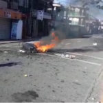 Comerciantes de Santiago reunidos para analizar llamado a paro el lunes por 48 horas.