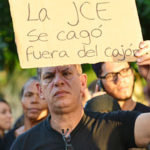 [VIDEO] Protestan en Contra de la Junta Central Electoral en SFM