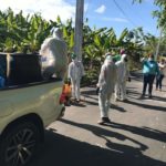 Segundo día del programa de fumigación y combate del COVID-19 por parte de Noel Abreu