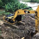 [Video] Inician trabajos de limpieza y reparación después de la tormenta Laura en Pimentel