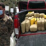 Descubren joven se vistió de guardia para transportar marihuana