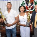 Premian a Del Orbe y Rosa atletas más sobresalientes del año 2023 provincia Duarte